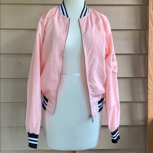 Ambiance Bomber Jacket Pink